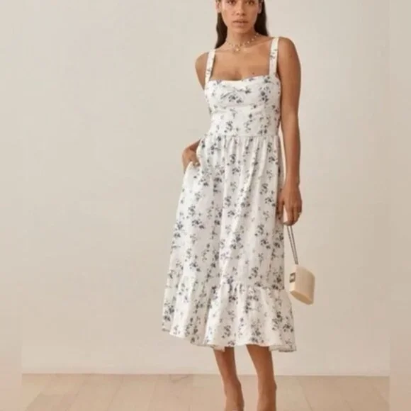 leo lin yvonne mini dress Leo Lin - Yvonne Embroidered Mini Dress main image 1